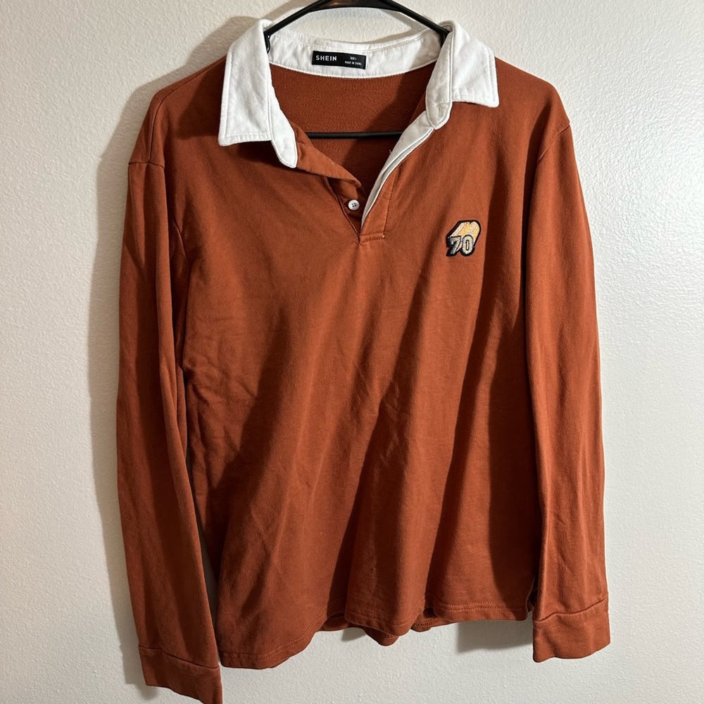 Vintage long sleeve polo
